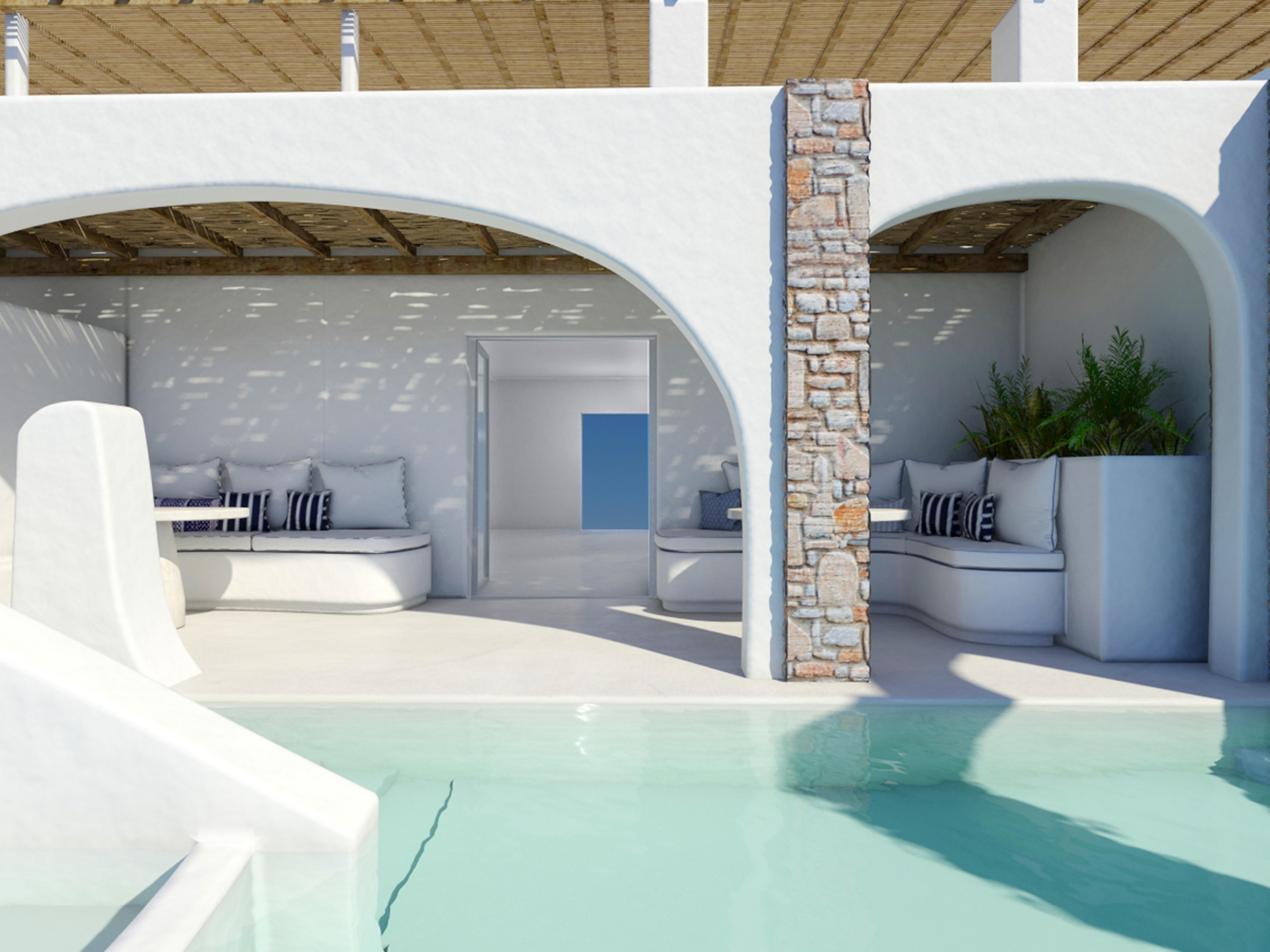 Aloni Hotel & Suites Piso Livadi Extérieur photo